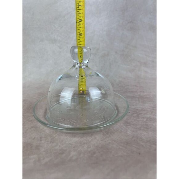 Vintage Princess House Round Butter Dish - Picture 8 of 8